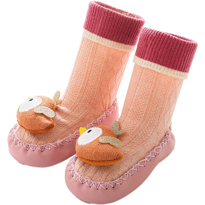 QttvbTna csizma, csúszásmentes szilikonnal, beltéri használatra, gyerekeknek, Többszínű