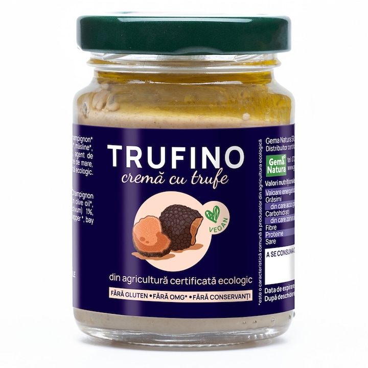 Crema cu trufe Bio Trufino, Gema Natura, 85g