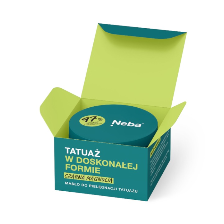 Unt de corp pentru pielea tatuata, Neba, 100 ml