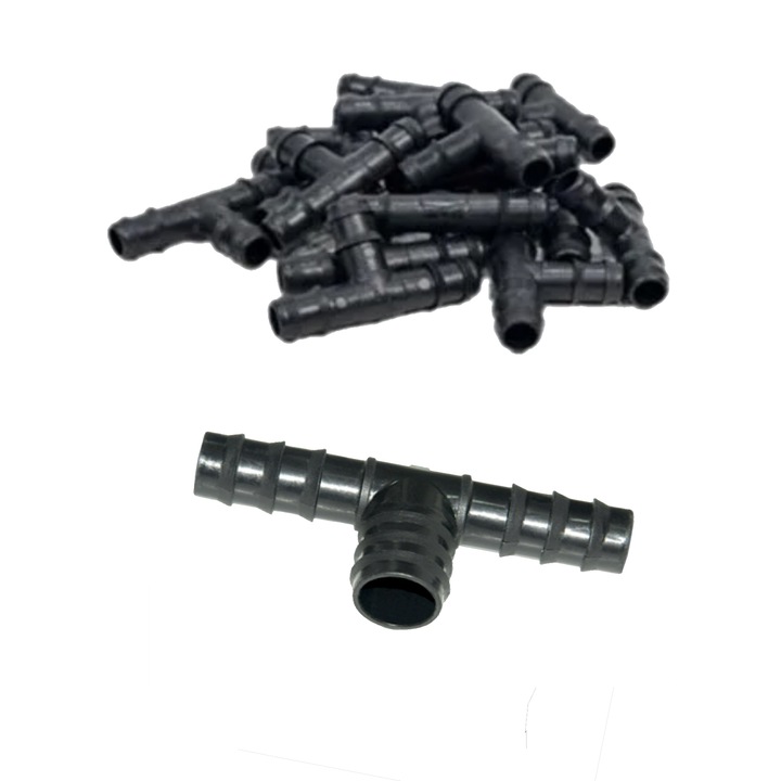 Set 10buc Teu Tub de Picurare 16mm