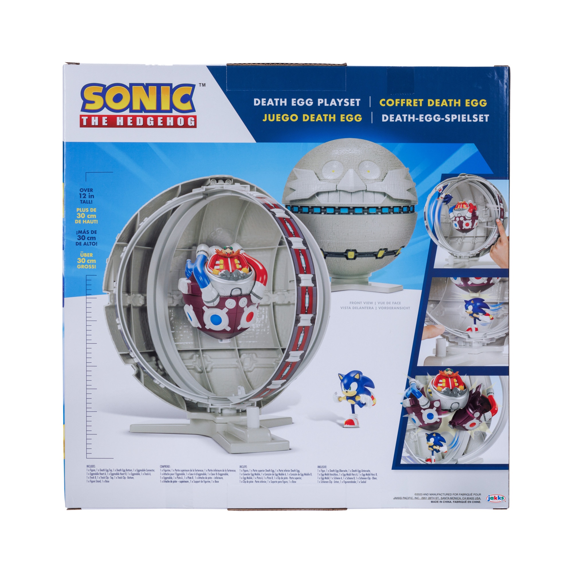 Set de joaca Nintendo Sonic - Death Egg, cu 2 figurine - eMAG.ro
