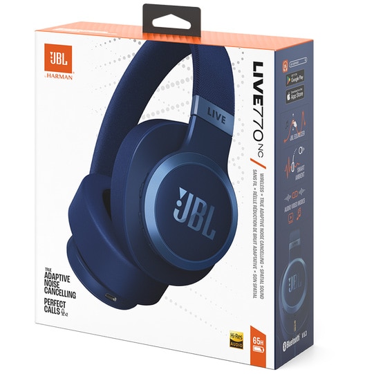 Casti audio wireless over-ear JBL LIVE 770NC, True Adaptive NC