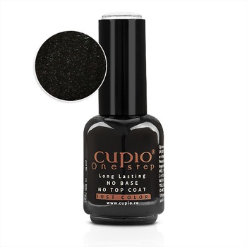 Oja semipermanenta 3 in 1 Cupio One Step Black Star 15ml - R714 Oja semipermanenta 3 in 1 Cupio One Step Black Star 15ml - R714