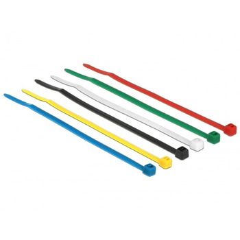 Bride colorate 100 x 2.5 mm 100 buc, Delock 18627 Bride colorate 100 x 2.5 mm 100 buc, Delock 18627