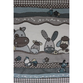 Covor MERINOS, Pastel Kids 21484 730 Blue, 120 x 170 cm, densitate covor 3 KG/m², grosime covor 13 mm, numar noduri pe m² 290000 Covor MERINOS, Pastel Kids 21484 730 Blue, 120 x 170 cm, densitate covor 3 KG/m², grosime covor 13 mm, numar noduri pe m² 290000