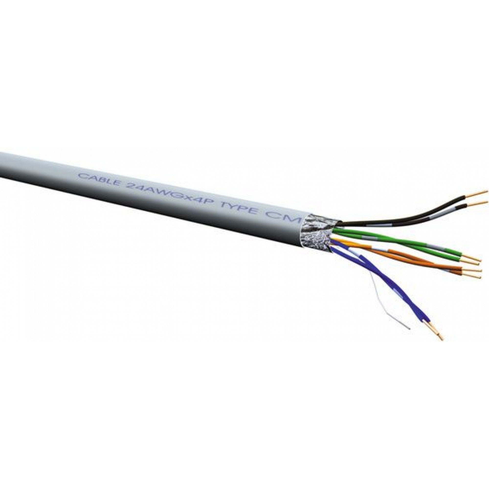 Cable FTP Cat. 5e, solid, AWG24, 300m, Roline 21.15.0010