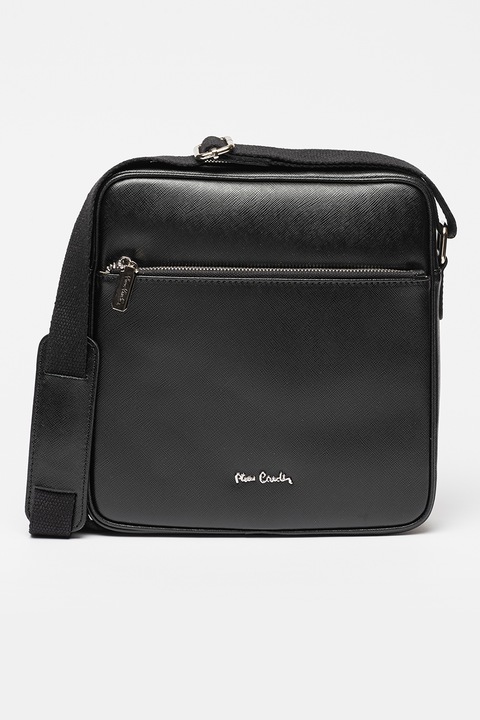Pierre Cardin, Frenzy keresztpántos bőrtáska, Fekete