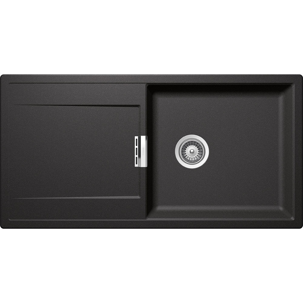 Chiuveta granit Schock Mono D-100L Stone 1000 x 510 mm, adancime cuva 195 mm, reversibila, montare pe blat