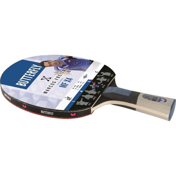 Paleta BUTTERFLY tenis de masa Marcos Freitas MFX4