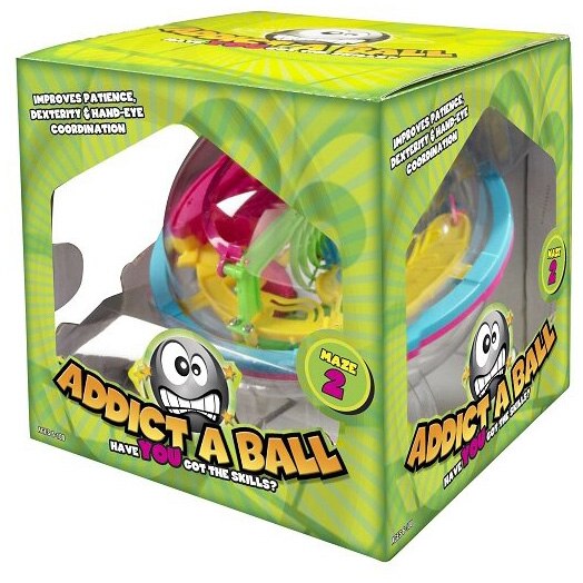 Joc de indemanare Brainstorm - Addictaball, 13 cm