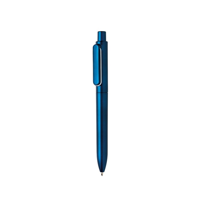 Химикалка UltraGlide X6 без капачка, Ronic, писане до 1200 m, намален вискозитет на пастата, цвят на тялото син/сребрист