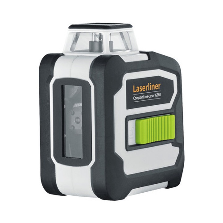 Nivela Cu Laser Laserliner 360, Fascicul Verde, Inclue Stativ De Fixare