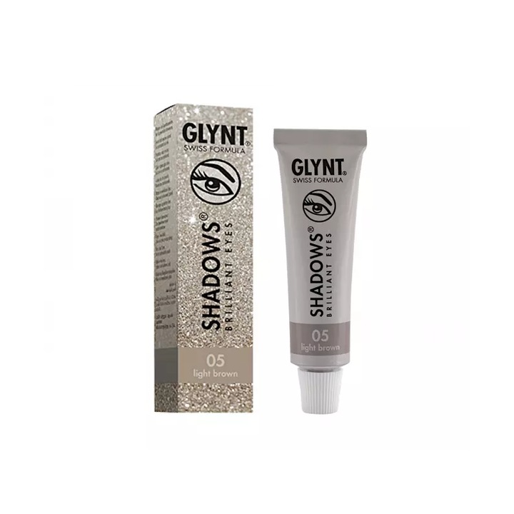 Vopsea pentru gene si sprancene Briliant Eyes Glynt, 05 Maro deschis, 15 ml