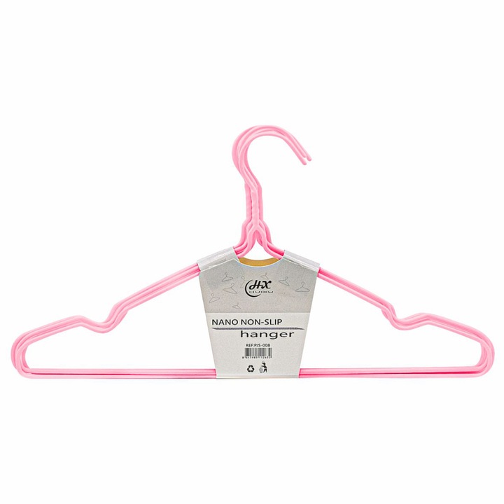 Комплект закачалки Naimeed D5543, силиконово покритие, розов, 29x17 см, 10 бр