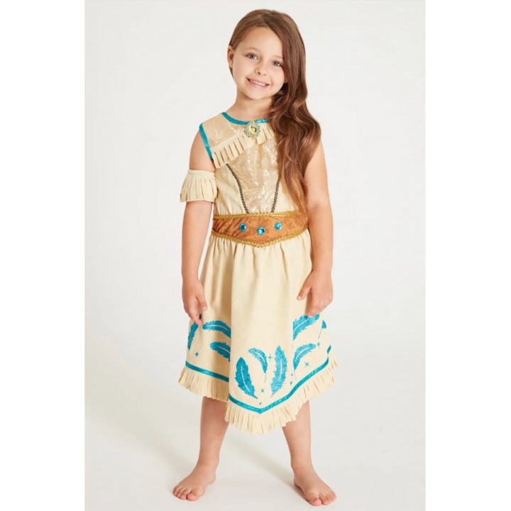 Costum Carnaval Pocahontas, 134-140 cm