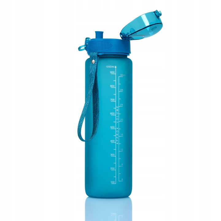 Sticla apa, Casno, Tritan, 1050 ml, Albastru