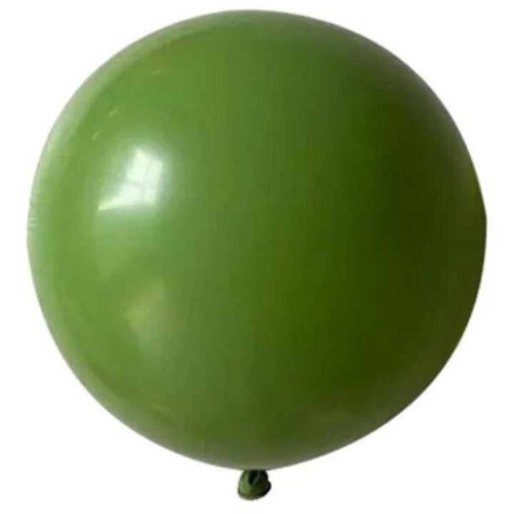 Balon Jumbo, WOW, Verde Retro, 45 cm