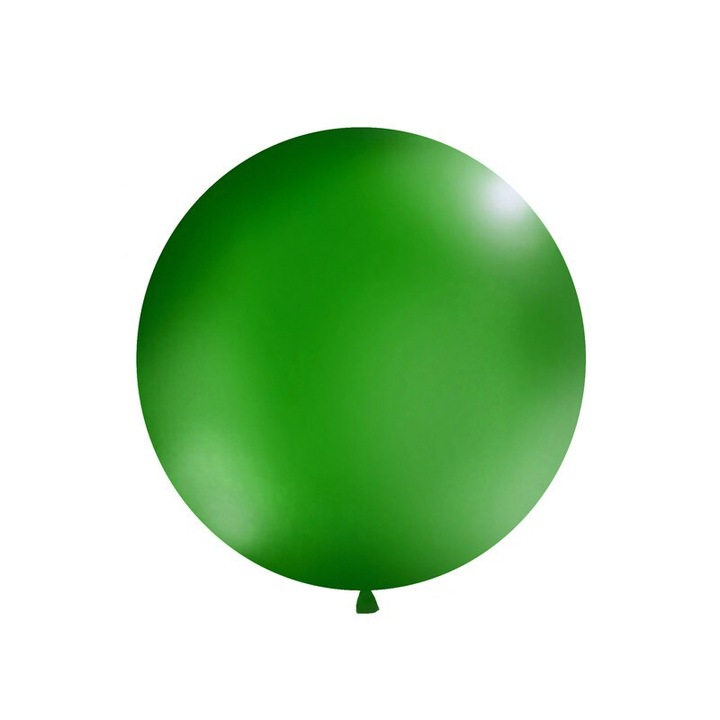Balon Jumbo, WOW, Verde Deschis, 45 cm, Decor Eveniment, Material Rezistent, WOW Shop