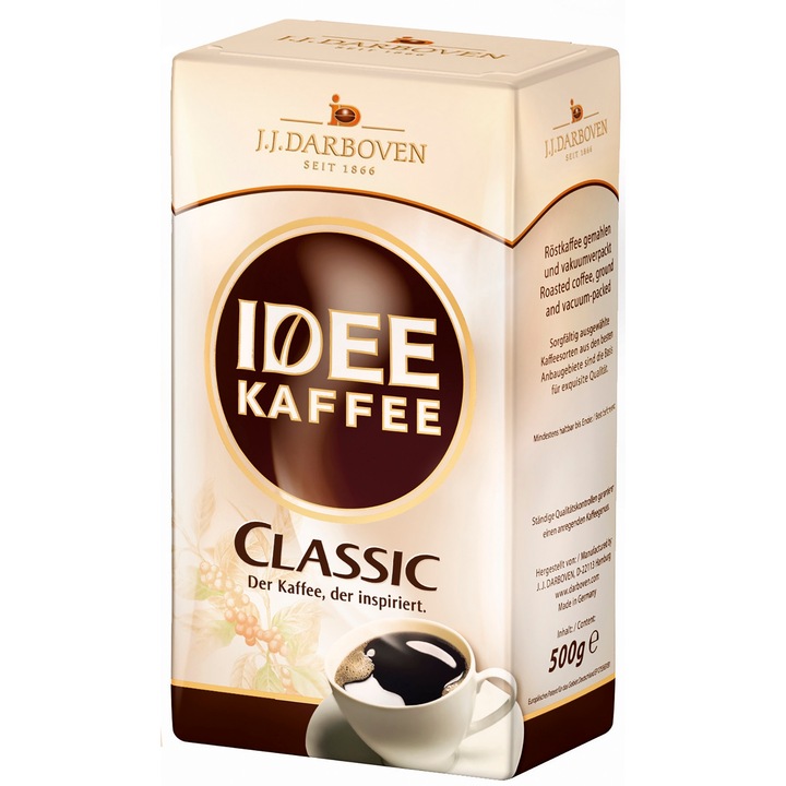 Cafea Macinata J.J. Darboven Idee Cafe Classic, 500 g