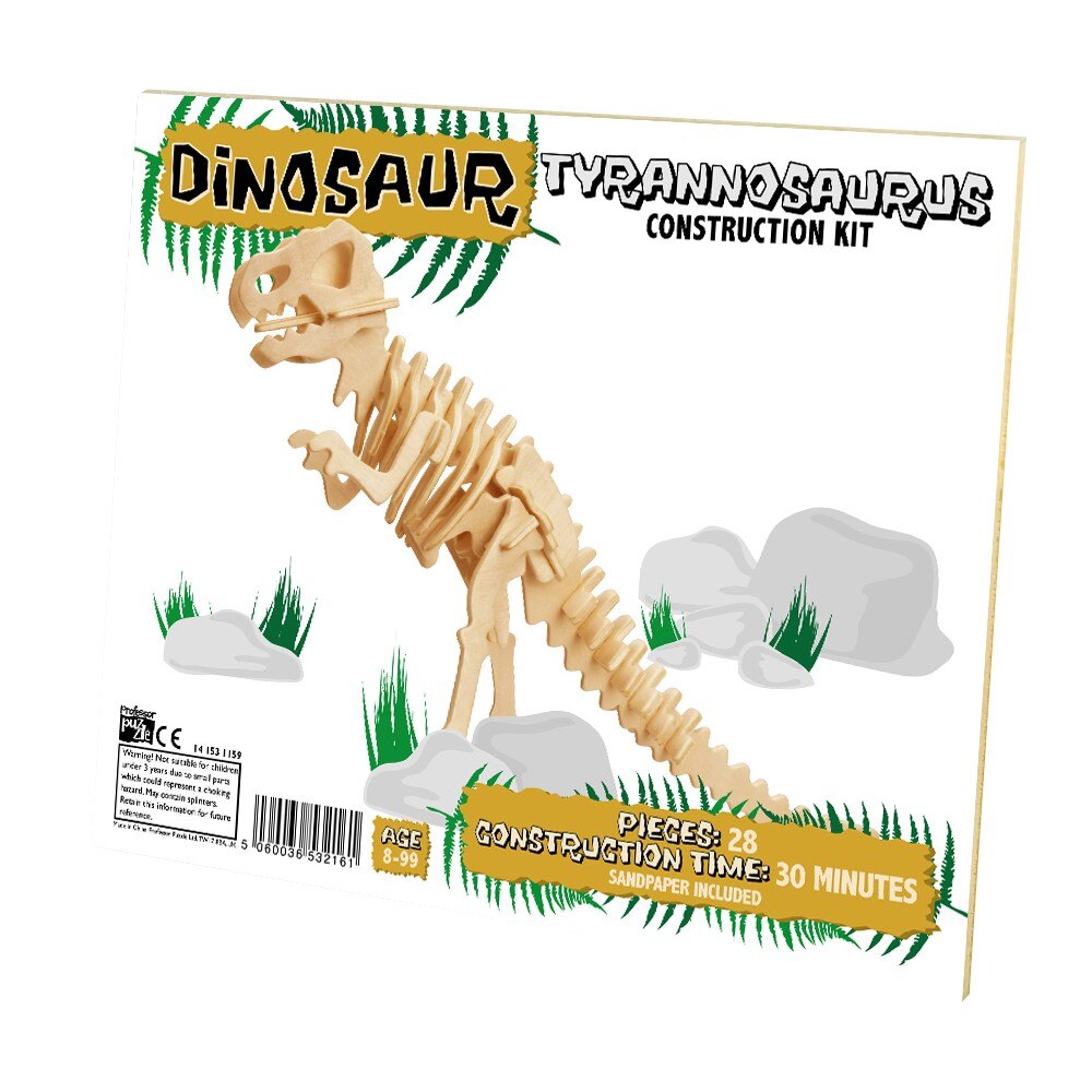 Professor Puzzle, Construction Kits, Dinosaur TRex eMAG.ro