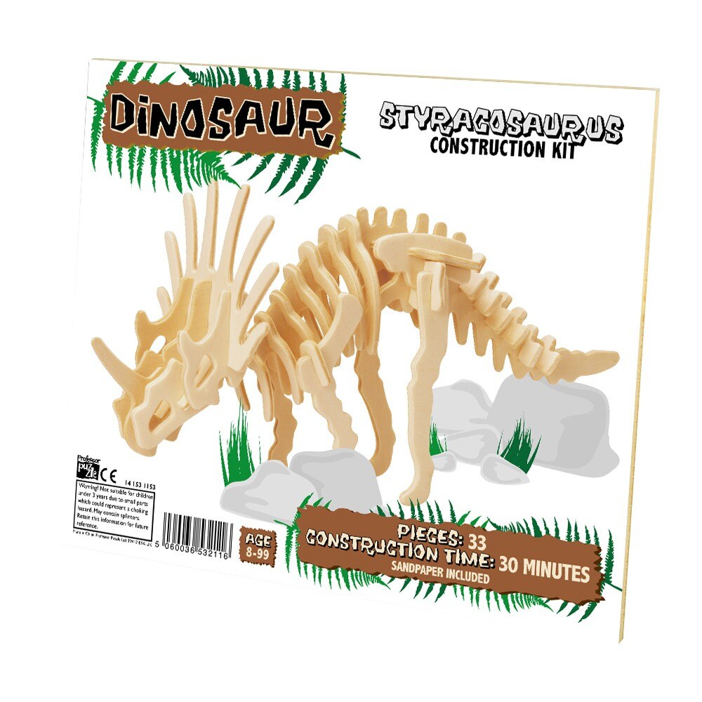Professor Puzzle, Dinosaur Construction kit Styracosaurus eMAG.ro