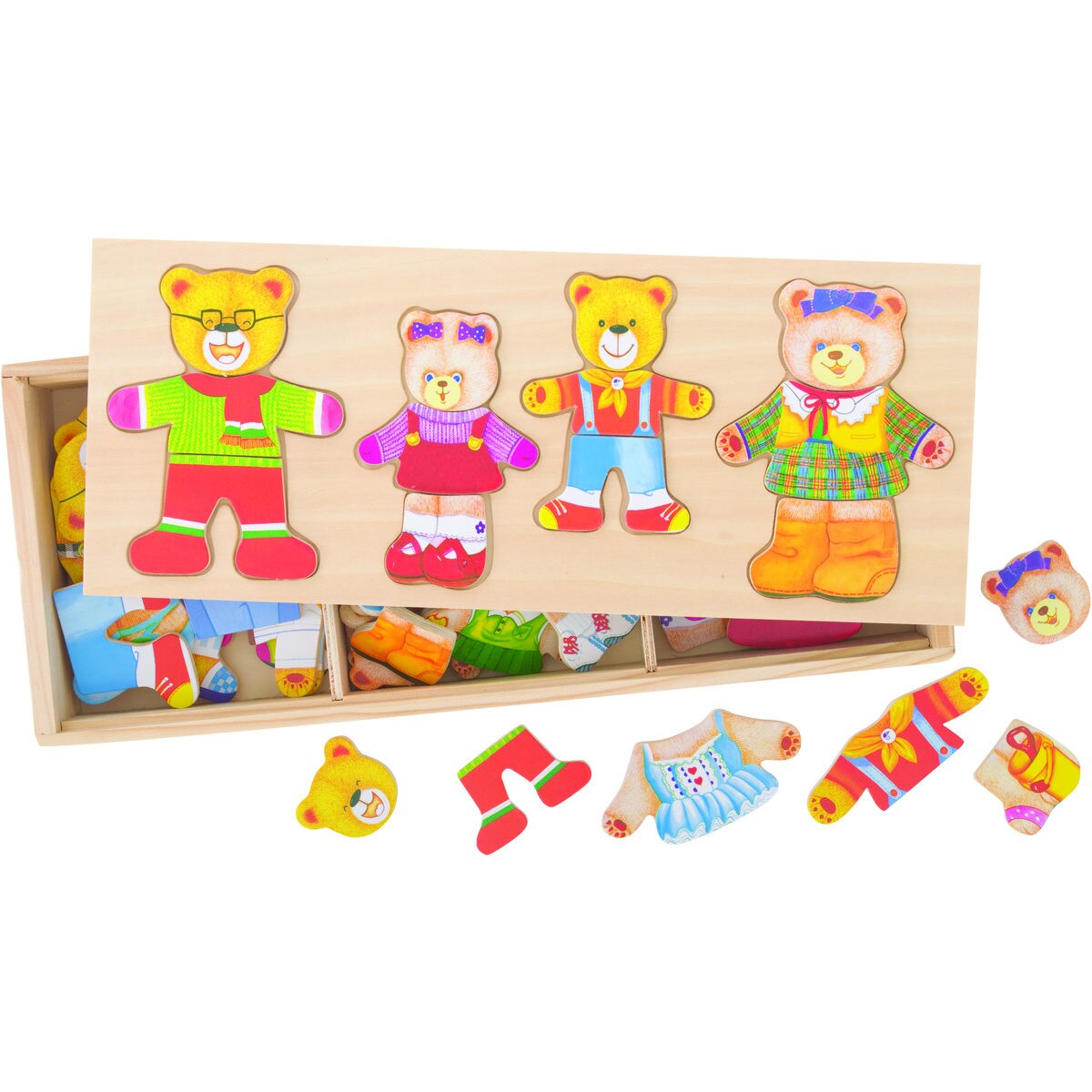 Joc de potrivire - Familia ursuletilor BigJigs