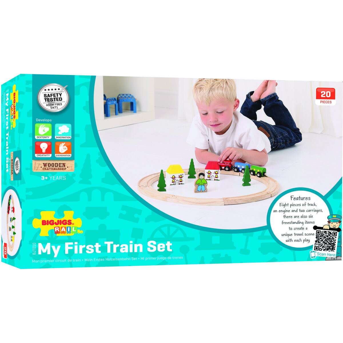 Primul meu tren - set BigJigs