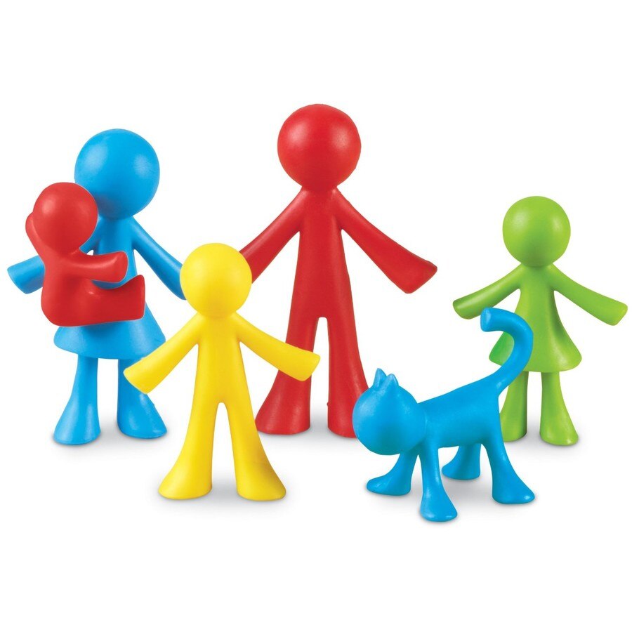 Set pentru sortat si numarat - Familia mea, Learning Resources