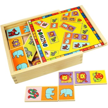 Domino pentru copii, BigJigs Toys Domino pentru copii, BigJigs Toys