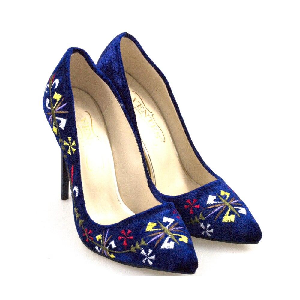Pantofi dama casual Ventes albastru, marimea 36