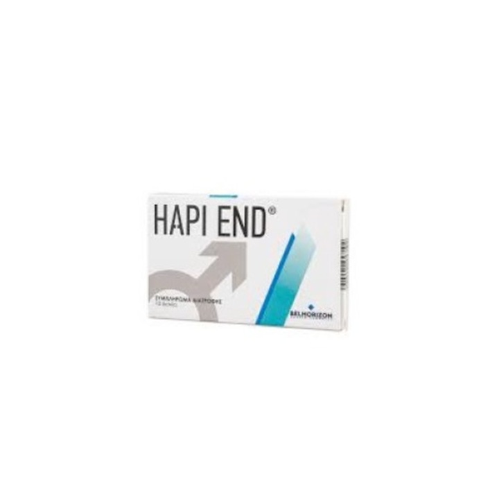 Supliment nutritiv functie erectila, Hapi End, Ingrediente active din plante, 10 capsule