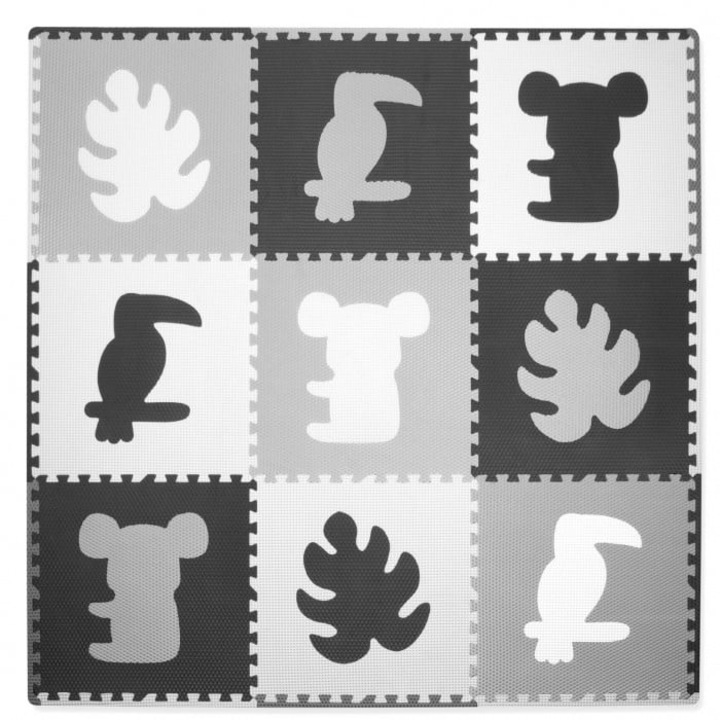 Puzzle senzorial Kidwell SENSO Tropical | Covoras moale din spuma EVA pentru dezvoltarea copilului