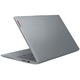 Lenovo IdeaPad Slim 3 15IRU8 laptop, Intel® Core i3-1315U, 15.6" Full HD, IPS, 8GB DDR5 RAM, 512GB SSD, Intel® UHD Graphics, No OS, Nemzetközi angol billentyűzet, Arctic Grey