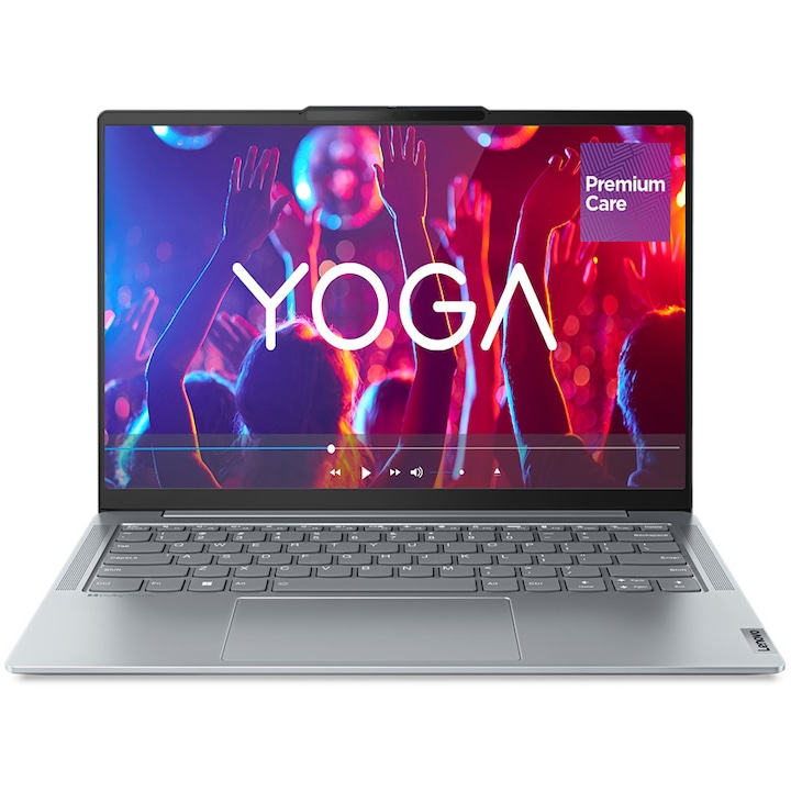 Lenovo Yoga Slim 6 14APU8 14" WUXGA OLED laptop, AMD Ryzen™ 5 7540U, 16GB, 1TB SSD, AMD Radeon™ 740M Graphics, NoOS, Nemzetközi angol billentyűzet, Szürke