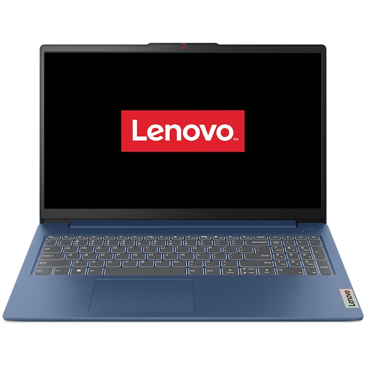 Laptop, Lenovo, IdeaPad Slim 3, 15IAH8, 15.6", Intel Core i5-12450H, 16GB, 512GB SSD, Intel Graphics, Windows 11 Home S, Albastru