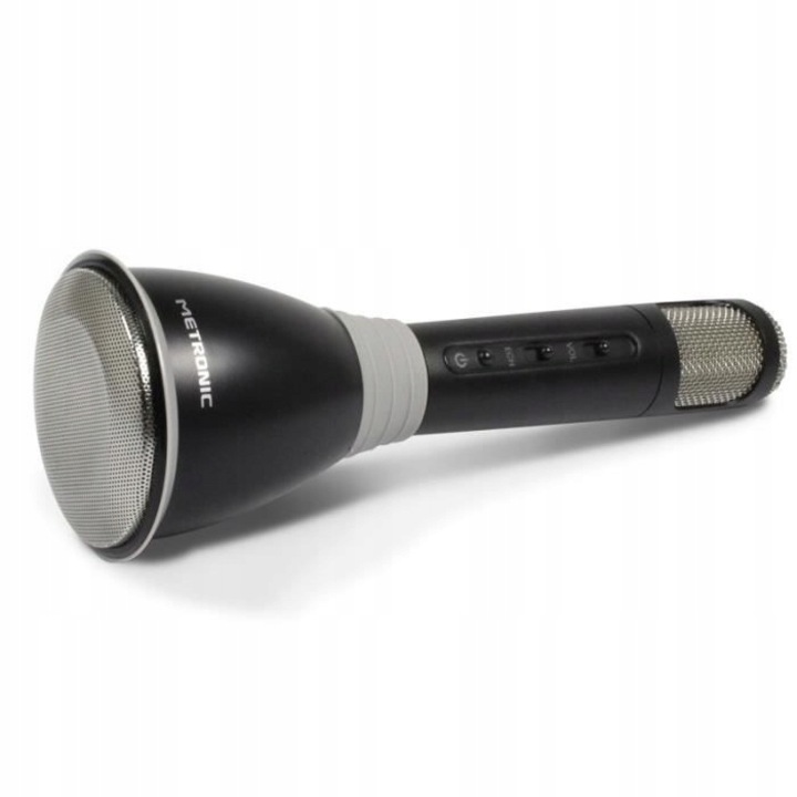 Microfon Karaoke, Metronic, Bluetooth, Negru