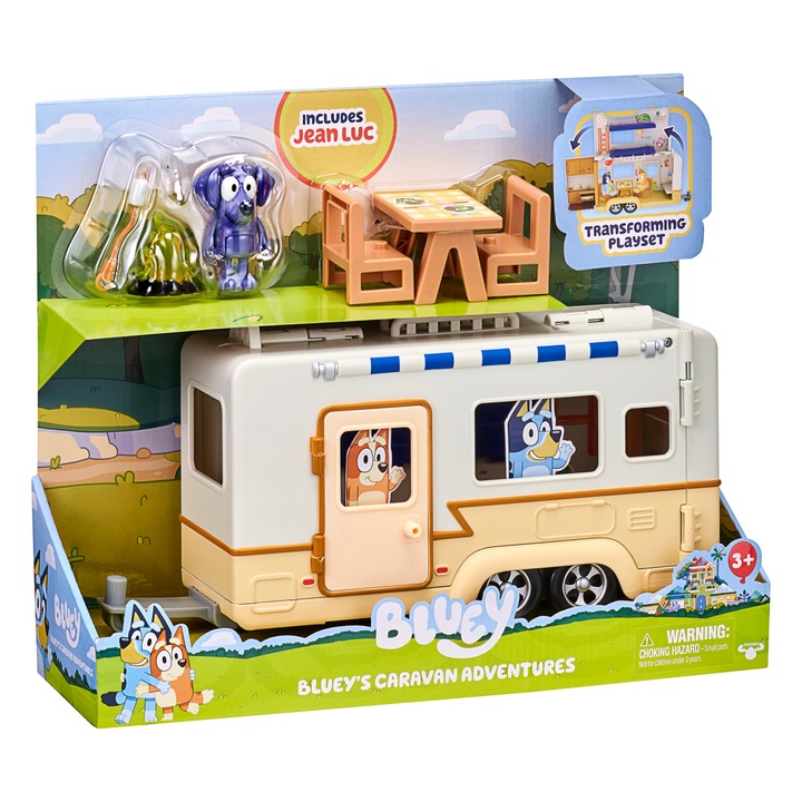 Игрален комплект Bluey - Caravan Adventures