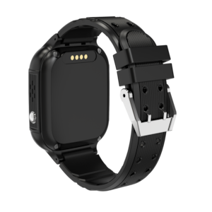 Ceas smartwatch GPS copii Olivfant™ DH15 4G, 1.4 inch, apel video, camera HD, Android, buton SOS, wifi, rezistent la apa, blocare apel, monitorizare spion, Negru