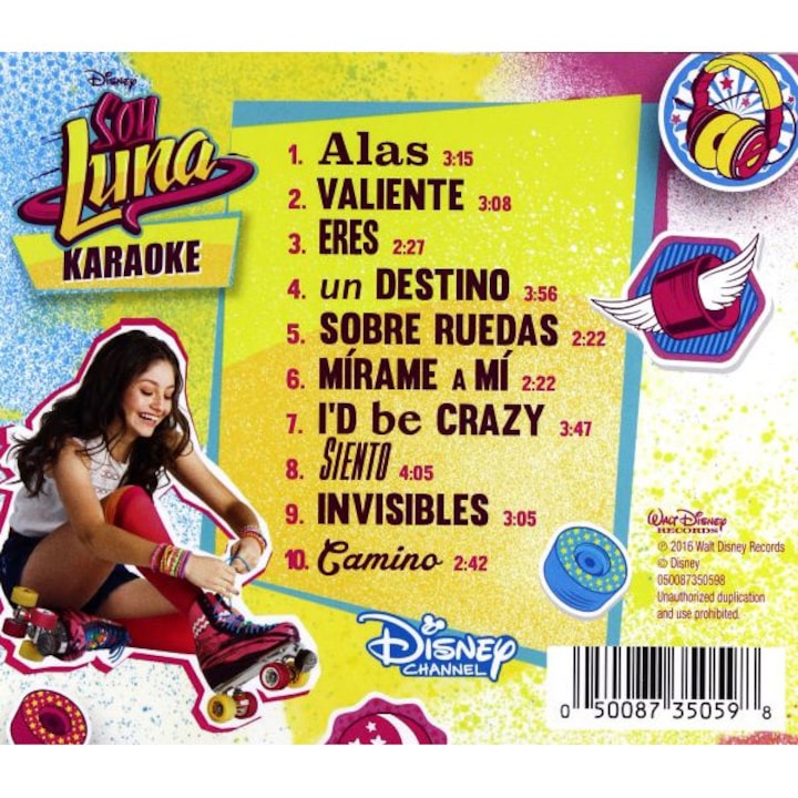 Soy Luna Karaoke (Disney) [CD]