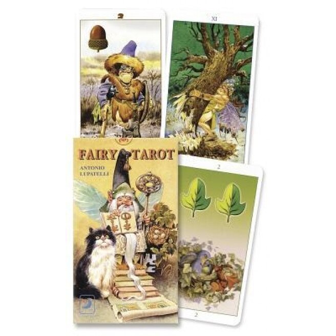 The Fairy Tarot Deck [With 16 Page Fold-Out Instruction Sheet] - Antonio Lupatelli (Author)