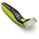 Aparat hibrid de barbierit si tuns barba PHILIPS OneBlade QP2520/30. 3 piepteni. 1 lama suplimentara. Acumulatori. Negru/Verde