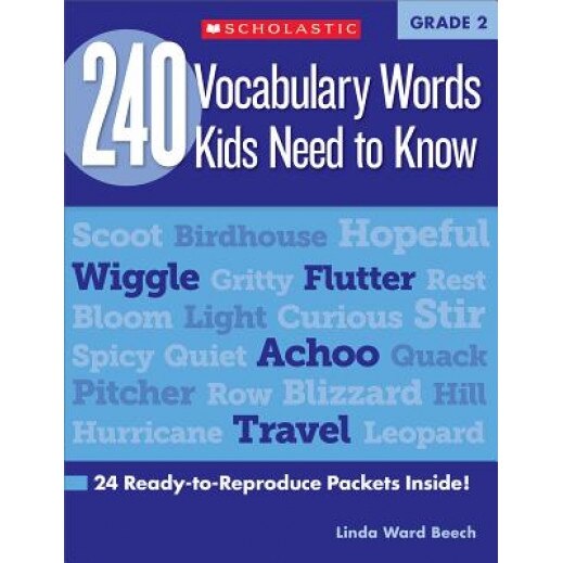240 Vocabulary Words Kids Need to Know: Grade 2: 24 Ready-To-Reproduce Packets That Make Vocabulary Building Fun & Effective, Mela Ottaiano (Author)