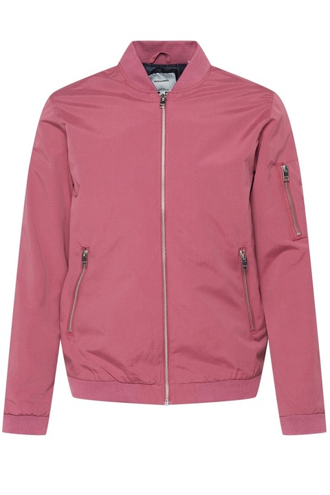 Jacheta bomber pentru barbati JJerush Pink Jack&Jones, marimea M