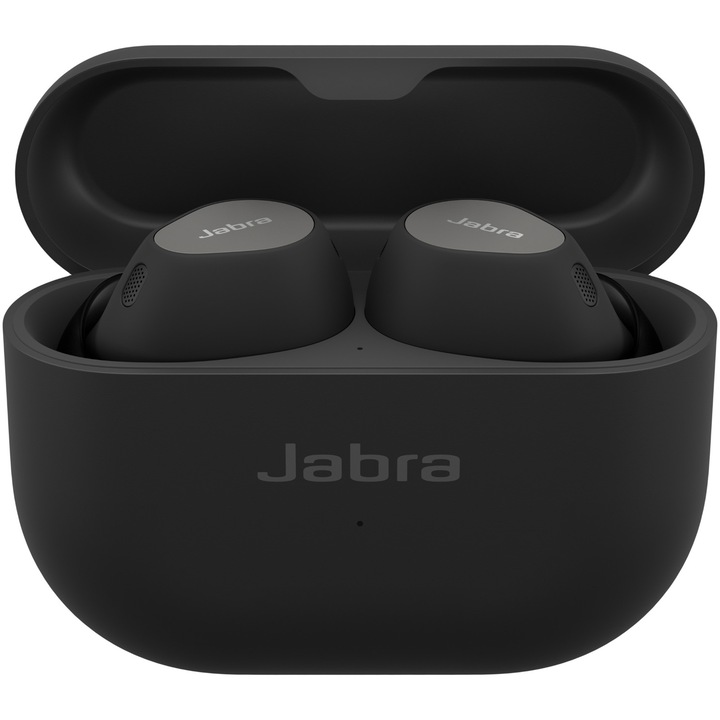 Casti audio in-ear Jabra Elite 10, True Wireless, Hybrid ANC, ENC, Dolby Atmos, Bluetooth multipoint, Titan Black