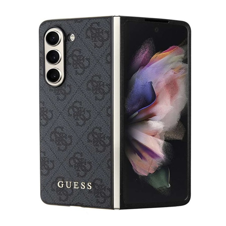 Калъф Guess за Samsung Galaxy Z Fold 5 5G, Z Fold5, Logo Collection, Original, Premium, Tech Optim Protection, Grey