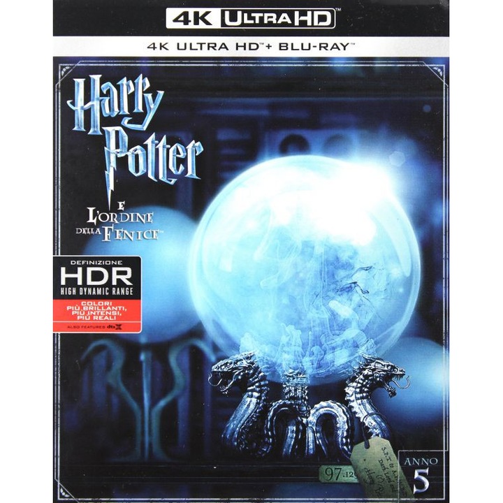 Хари Потър и орденът на феникса [Blu-Ray 4K]+[Blu-Ray]