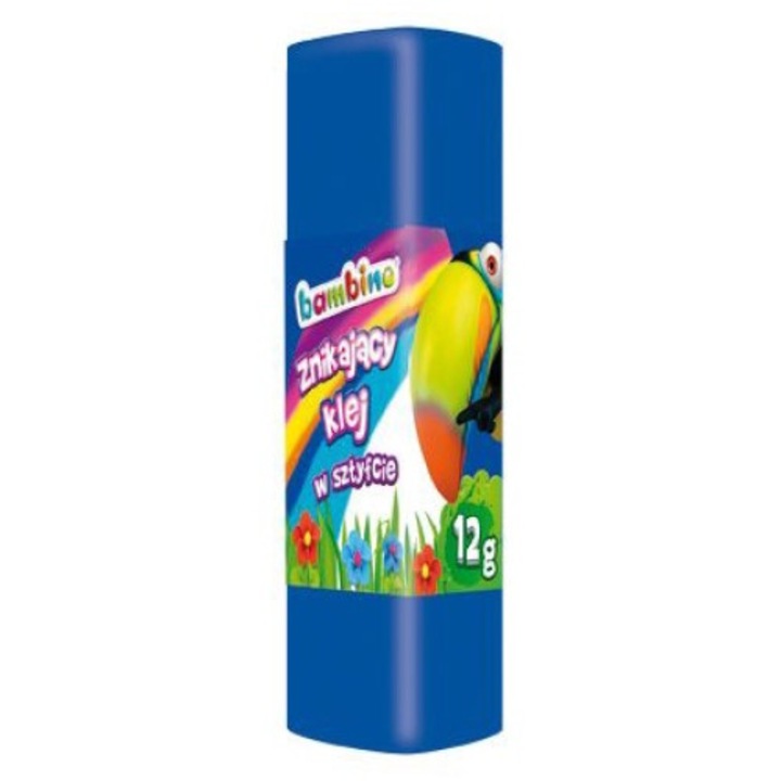 Лепило за училище, Пластмасово, Синьо, 12гр