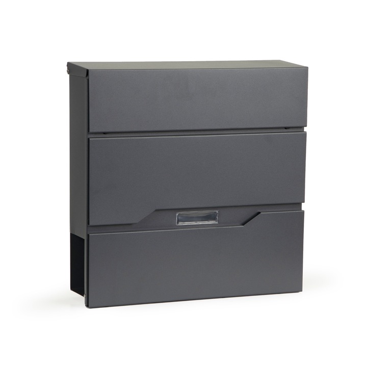 Postaláda, Modernhome, horganyzott acél, antracitszürke