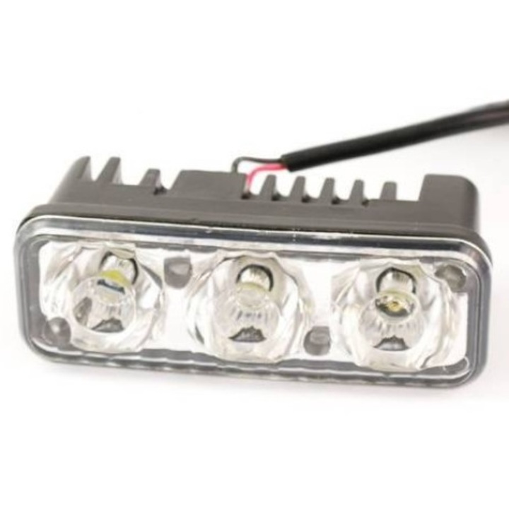 Lampa de lucru LED 9W Interlook, 3 diode Bridgelux, Diamond White, 31x88x38mm