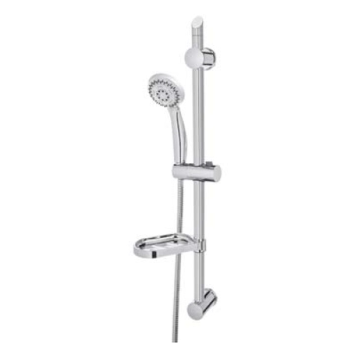 Set dus, Invena, Inox, 5 functii, 65.5 cm, Argintiu
